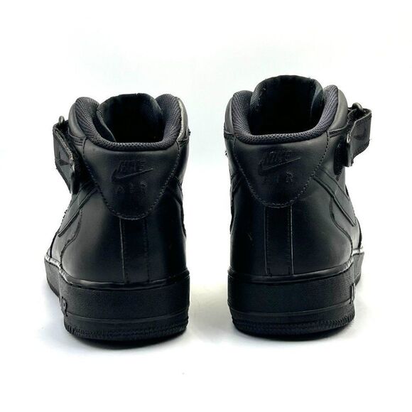 Nike Air Force 1 Mid '07 'Triple Black' - Picture 5 of 11